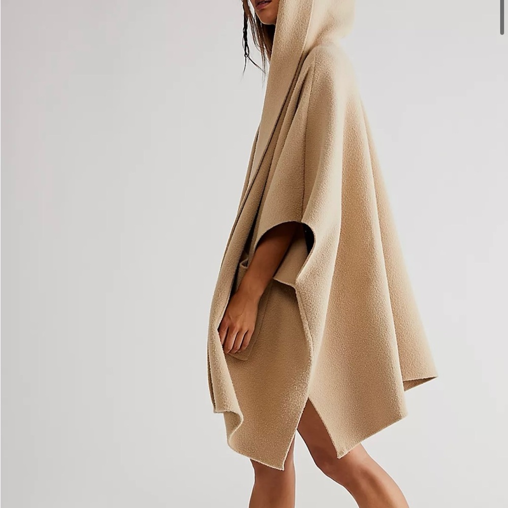 🪽 Free People 🪽 All I Need Cozy Hooded Duster, One Size/Oversized - Picture 5 of 9